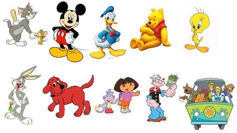 Famous Cartoon Character Download Free Clip Art On