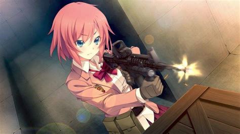 Nice cute bullets to be in hands of these smooth girls , i don't know how they have the ability to. anime Girls, Anime, Women With Guns, Innocent Bullet, Kanzaki Sayaka Wallpapers HD / Desktop and ...