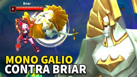 Mono Galio N O Deixou Briar Jungle Jogar Como Jogar De Galio Contra