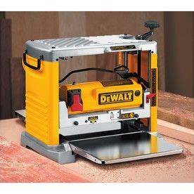 DEWALT 12.5-in W 15-Amp 3-Blade Benchtop Planer Lowes.com ...