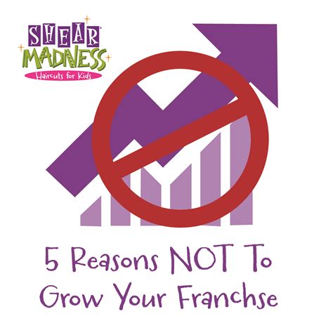 5 Reasons Not To Grow Your Franchise