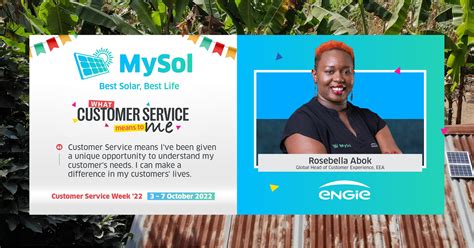 ENGIE Energy Access on Twitter: "This week is Customer Service Week, an