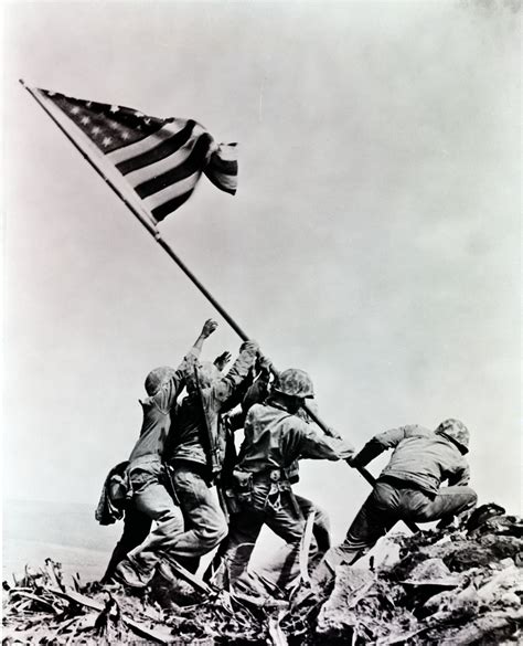 Flag Raising On Iwo Jima The Allied Race To Victory World War Ii