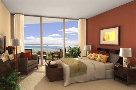 The master bedroom features one king bed and private bathroom, a second bedroom has two queen beds. Trump Tower Waikiki, 5-Star Trump Condo Hotel in Hawaii ...