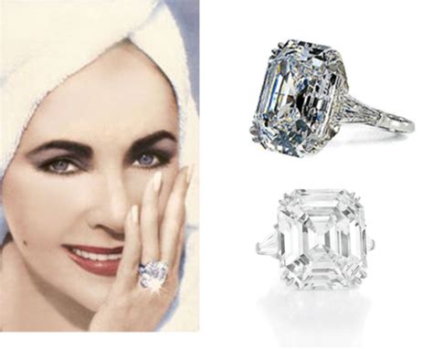 Elizabeth Taylors Krupp Diamond Ring Elizabeth Taylor Jewelry Most