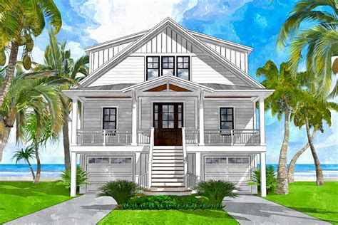 Beach Cottage House Plans On Pilings