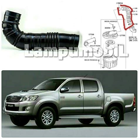 Jual Selang Udara Hawa Toyota Hilux 3000cc 2005 2015 Di Lapak Laku