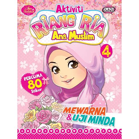 Buku Aktiviti And Mewarna Ana Muslim Aktiviti Riang Ria Ana Muslim 4
