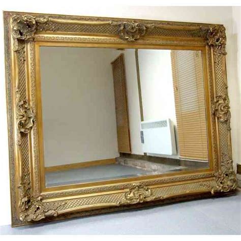 Antique Gold Framed Wall Mirrors Decor Ideas