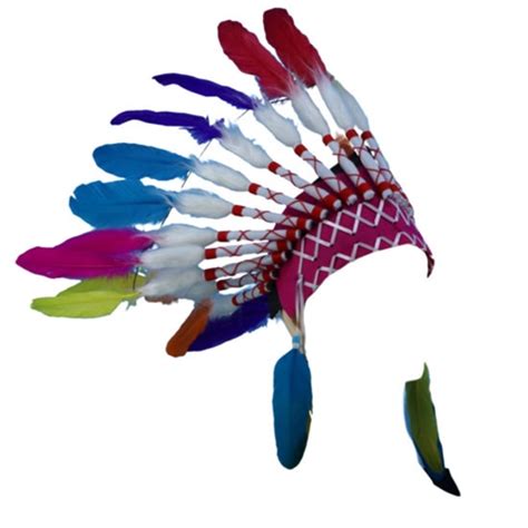 Rainbow Native American Headdress The Costumer