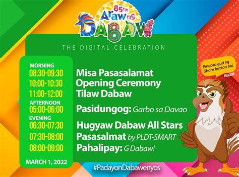85th Araw Ng Dabaw Digital Celebration Davao Life