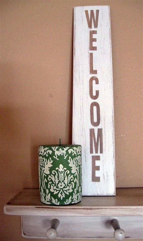 Welcome Home Decor Signs Upcycled Home Decor Home Decor