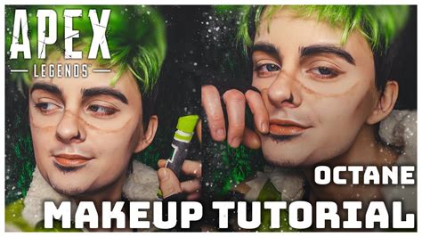 Octane Face Reveal Apex Legends Cosplay Makeup Youtube