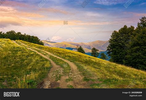 Mountain Road Uphill Image And Photo Free Trial Bigstock