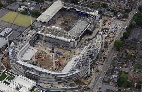 [Photos] Tottenham Release Latest Pictures Of The On-going Construction