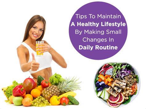 Tips To Maintain A Healthy Lifestyle By Making Small Changes Storytimes