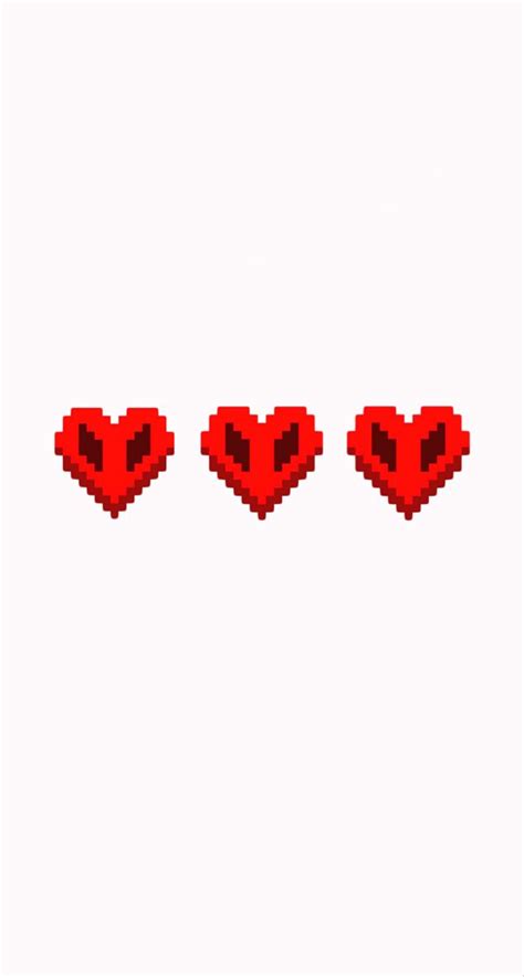 Minecraft Hardcore Hearts Tattoo