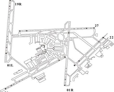Schiphol Runway Lay Out Download Scientific Diagram
