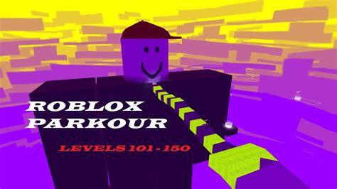 Roblox Parkour Levels 101 150 Without Noob Way Kogama Youtube