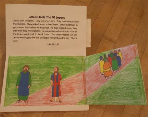 Jesus Heals The 10 Lepers Craft Sundayschoolist