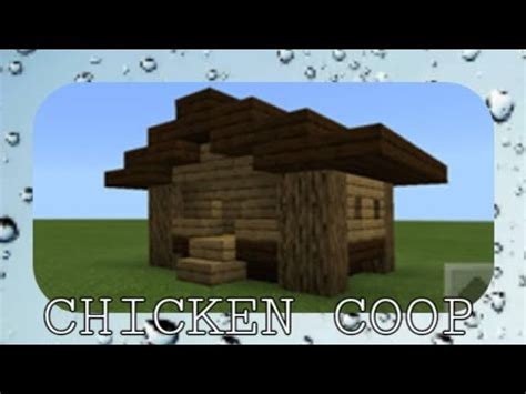 How to Make a Chicken Coop | Minecraft Tutorial #1 - YouTube
