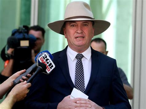 Barnaby Joyce Wa Nationals Abandon Support For Embattled Mp The