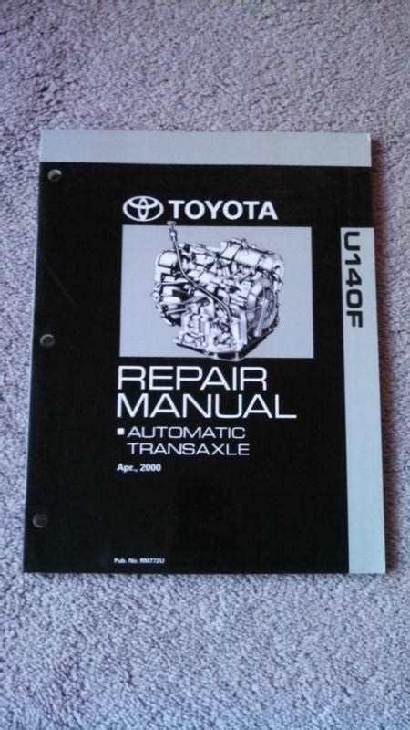 Purchase Toyota Rav4 Automatic Transmission Repair Manual U140f In