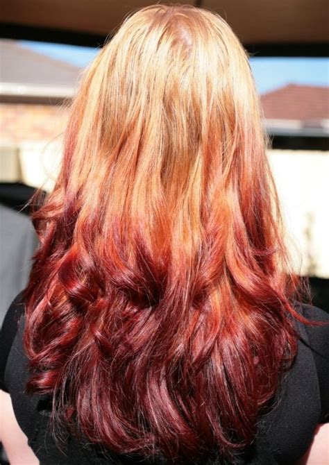 30 Diy Red To Blonde Ombre Fashion Style
