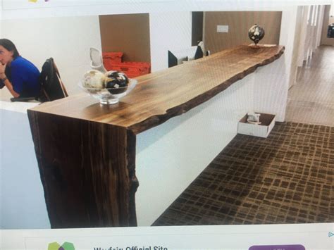 Although we design and craft spec office desks, we also build a custom office desk and rustic furniture to meet another great live edge black walnut wood slab desk supported by tree stump bases with a twisted driftwood accent. Pin on Studio