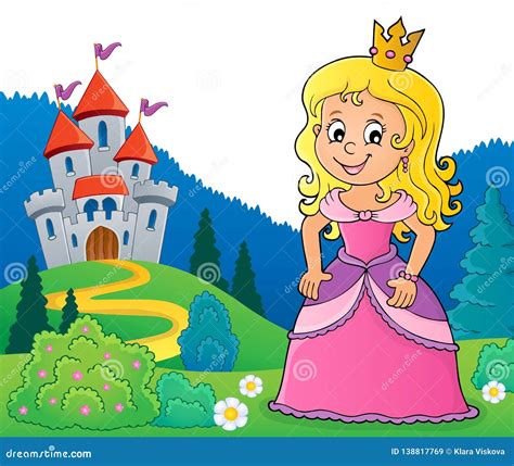 Princess Topic Image 2 Stock Vector Illustration Of Beauty 138817769