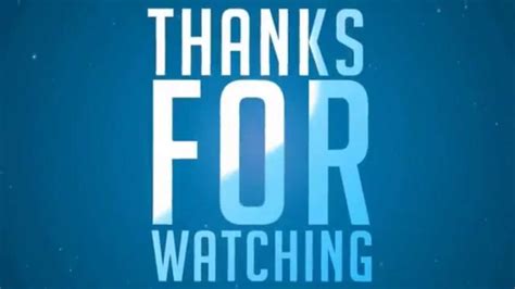 Thanks for watching video text. Thanks For Watching Outro - YouTube