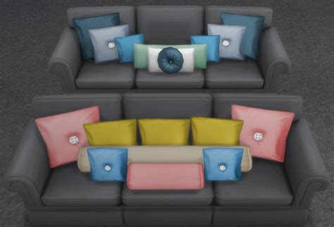 Separated Pillow Set Long Lumbar Pillow Pillow Set Couch Pillows