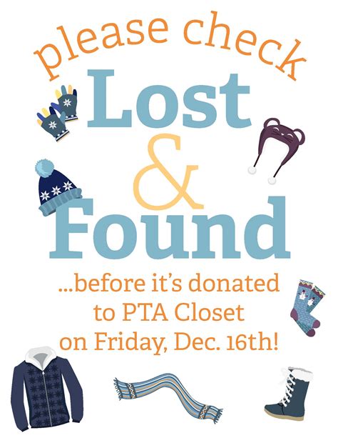 Its Lost And Found Cleanout Time Richmond School Pta