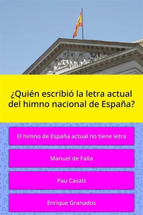 ¿quién Escribió La Letra Actual Del La Respuesta De Trivia