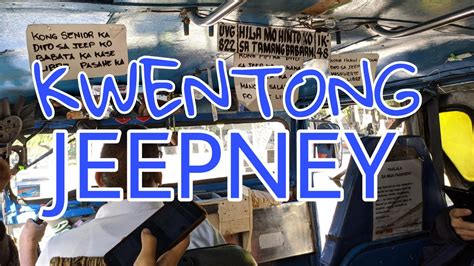 Ikaw Anong Kwentong Jeepney Mo Youtube