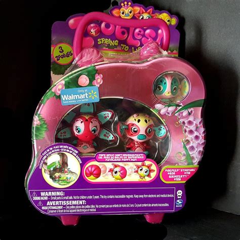 Zoobles Petagonia Tin 3 Pack New Sealed 036 Moepeep 119 Starmore 129