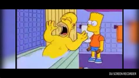 Bart Golpea A Homero Con Una Silla [ya Basta Freezer] Youtube