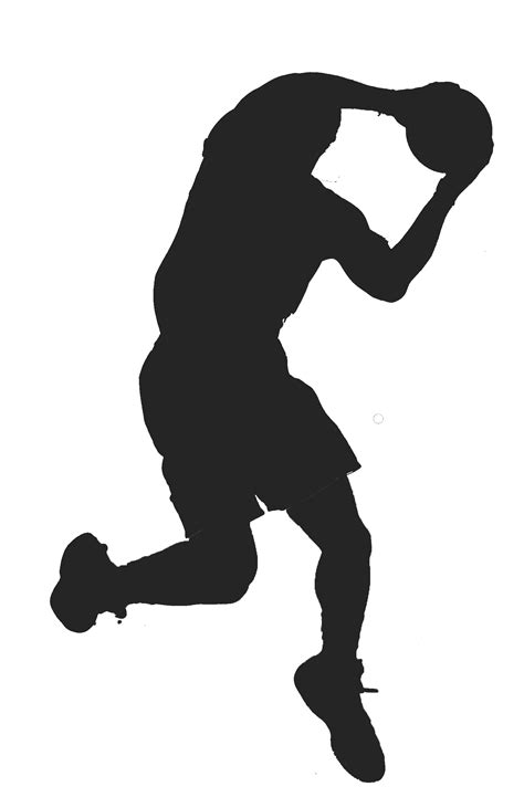 Basketball Jumpman Silhouette Athlete Nba Players Png Download 1507