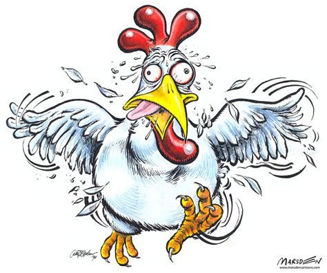 Funny Cartoon Chickens Chicken Cartoon By Ia