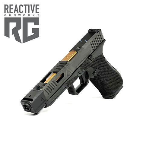 Agency Arms Glock 17 Gen 5 EXA DLC Aggressive - Mid Line Barrel