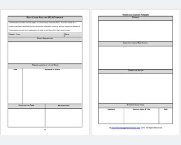 root  analysis templates word excel powerpoint