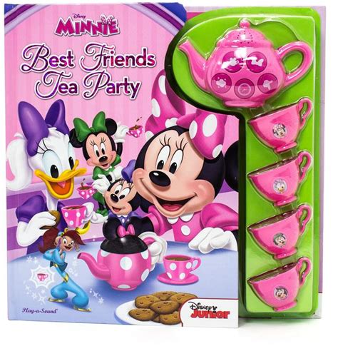 Disneys Minnie Mouse Best Friends Tea Party Book Set Book Party
