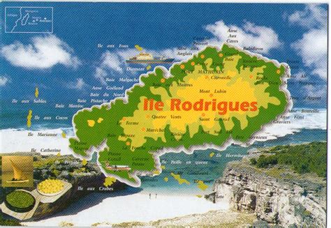 Postcards Journey Rodrigues Island Ile Rodrigues