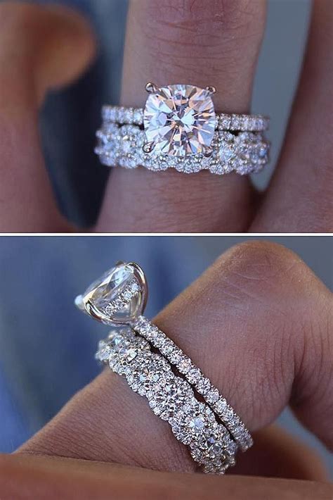 Stacked Wedding Ring Sets Abc Wedding