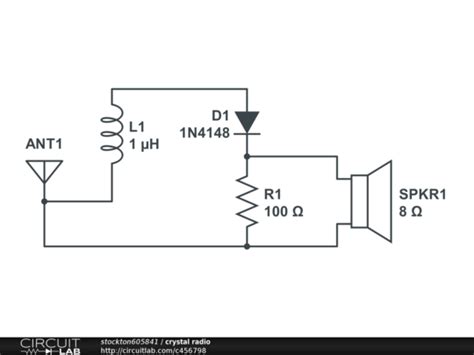 Circuit Diagram Of Crystal Radio Circuit Diagram