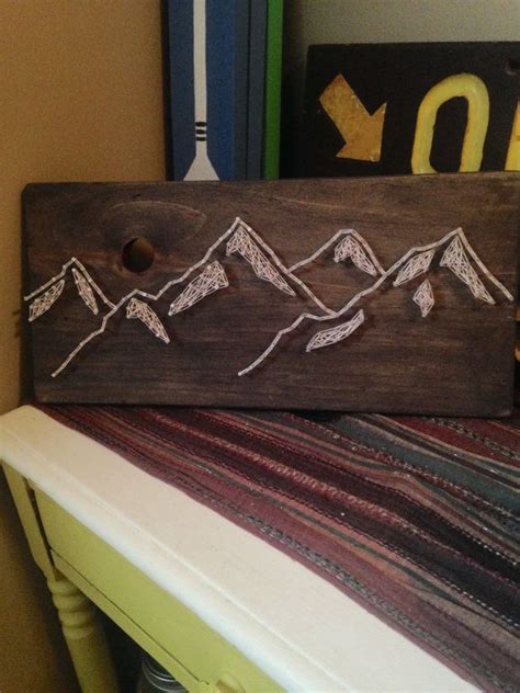 Pin on signs ✔ geometric decor wall shelf is made of wood and the classic walnut finish fits almost any styles.