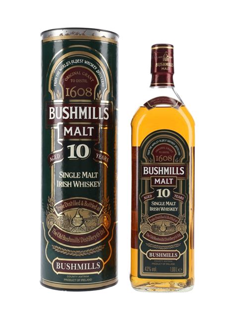 Bushmills 10 Year Old Lot 103629 Buysell Irish Whiskey Online