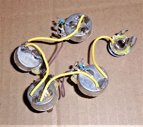 The first one is in my signature if you haven't seen it. Gibson Firebird Wiring Harness with T & V Pots 3 Way | Reverb
