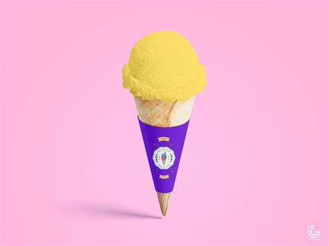 Download Free Brand Ice Cream Cone Mockup PSD - Graphic Google - Tasty Graphic Designs Collection