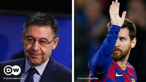 FC Barcelona president Bartomeu resigns - DW - 10/28/2020
